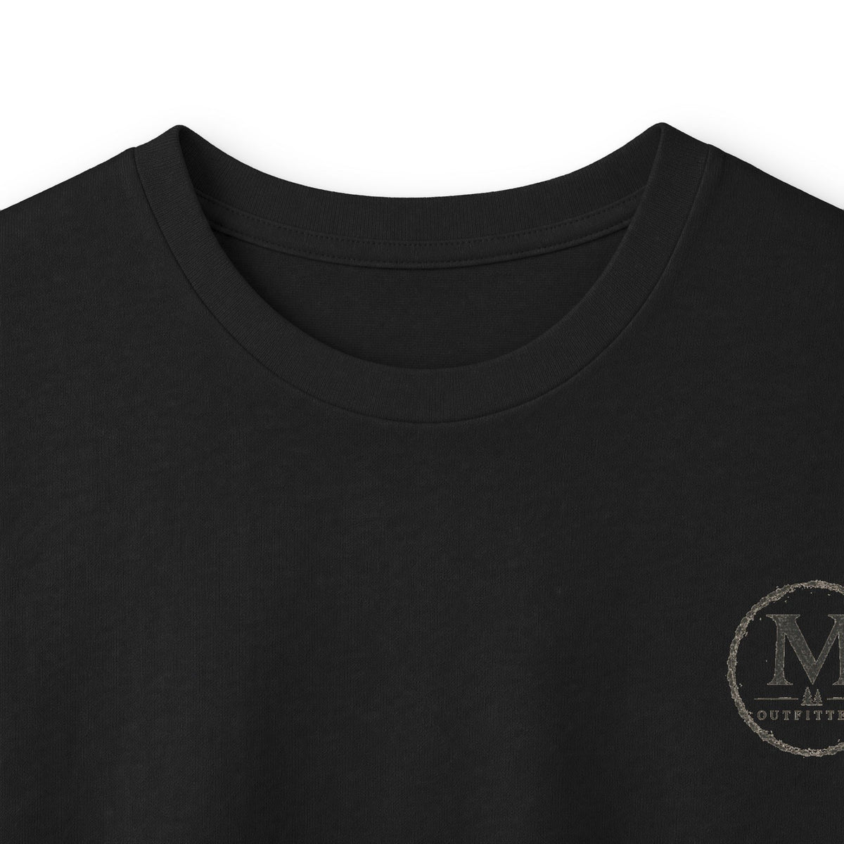 Long Sleeve Tee — Coastal Cabin Landscape Back Print