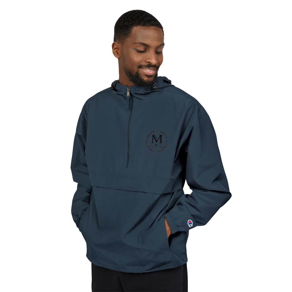Embroidered M Monogram Packable Anorak Jacket