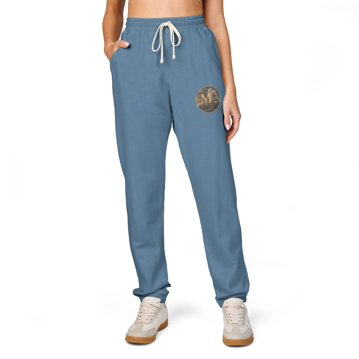Copy of Monogram Laurel Fleece Sweatpants — Personalized 'M' Casual Joggers