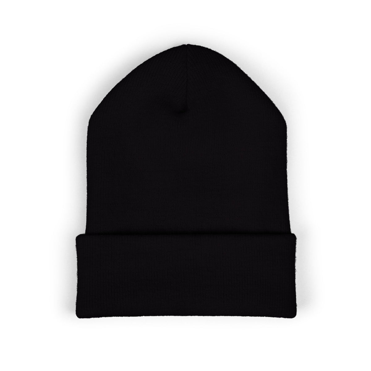 Embroidered Monogram Cuffed Beanie – Classic Knit Winter Hat