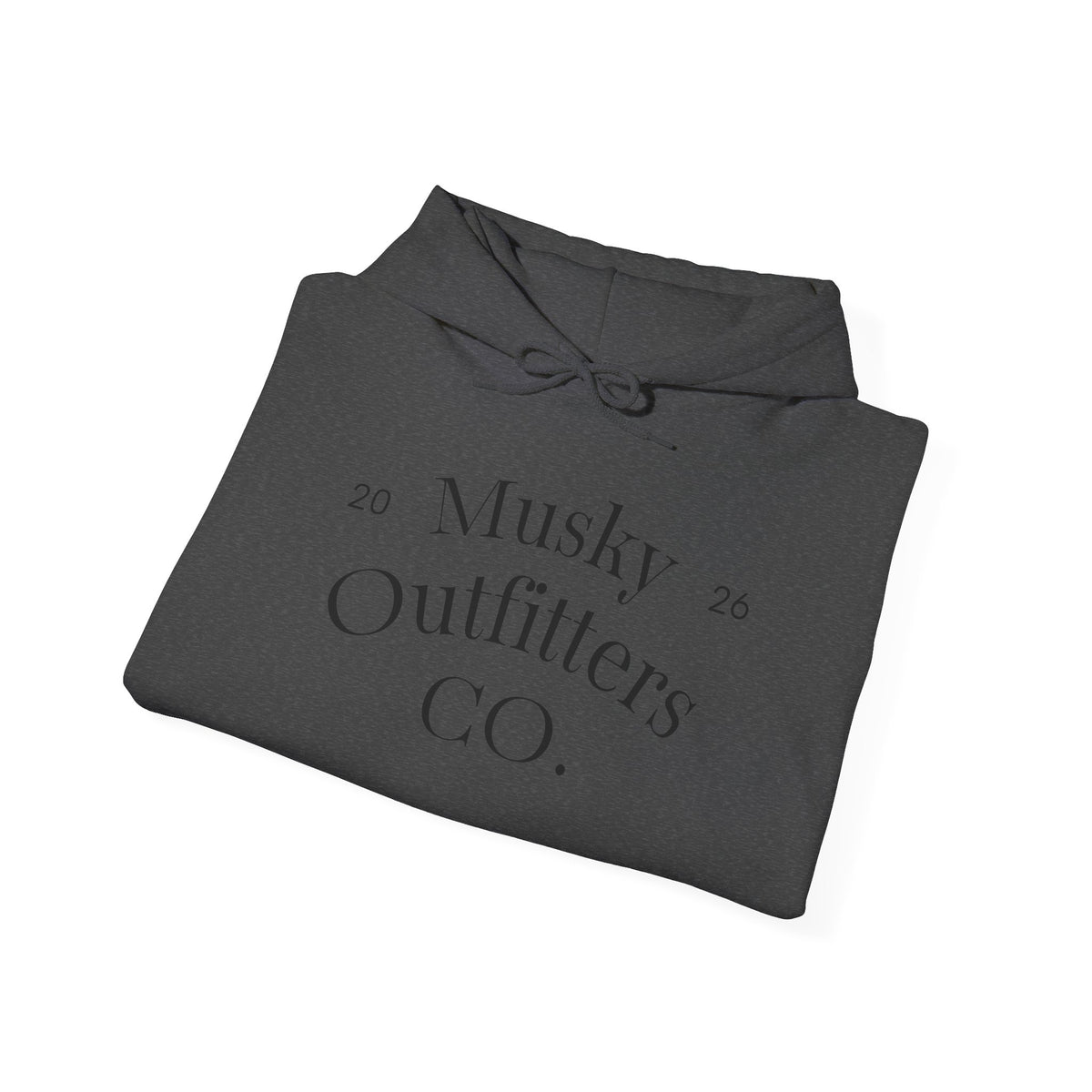 Musky Outfitters Co. Hooded Sweatshirt – Vintage Coastal Cliffs Graphic Hoodie
