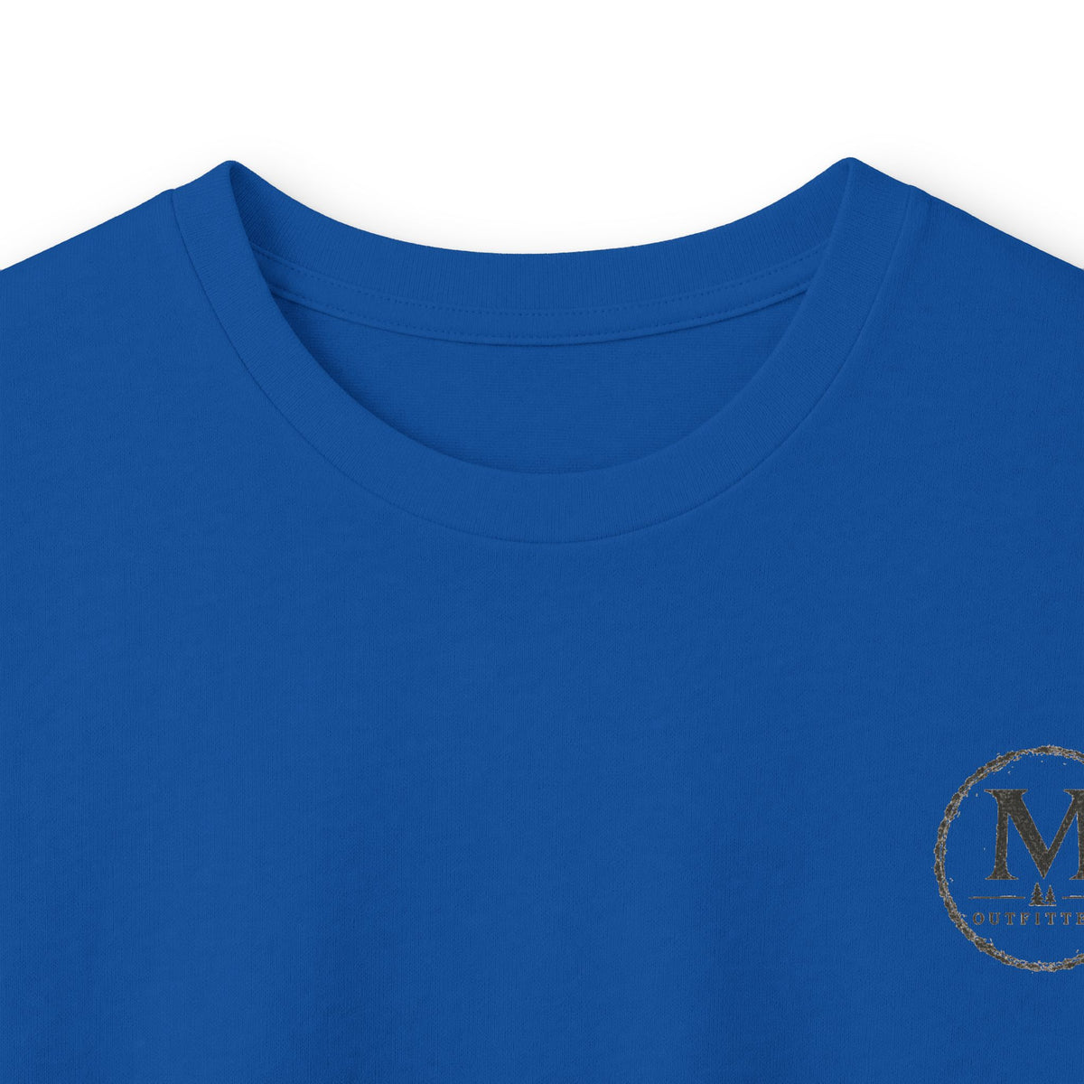 Long Sleeve Tee — Coastal Cabin Landscape Back Print