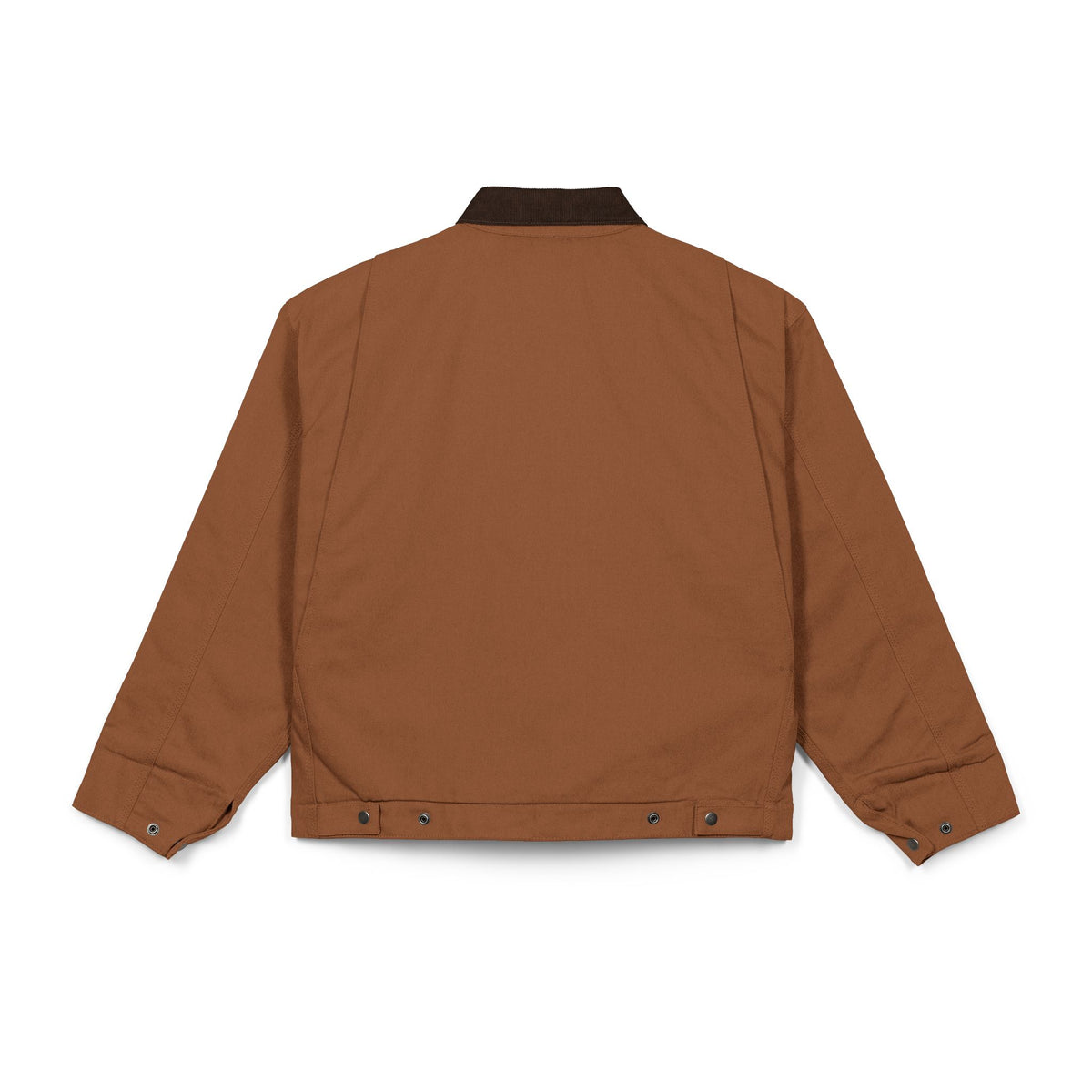 Duck Cloth Work Jacket — Durable Black Carpenter/Utility Jacket
