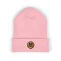 Embroidered Monogram Cuffed Beanie – Classic Knit Winter Hat