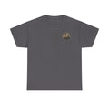 Monogram M Chest Logo Tee — Minimalist Vintage Initial T-Shirt