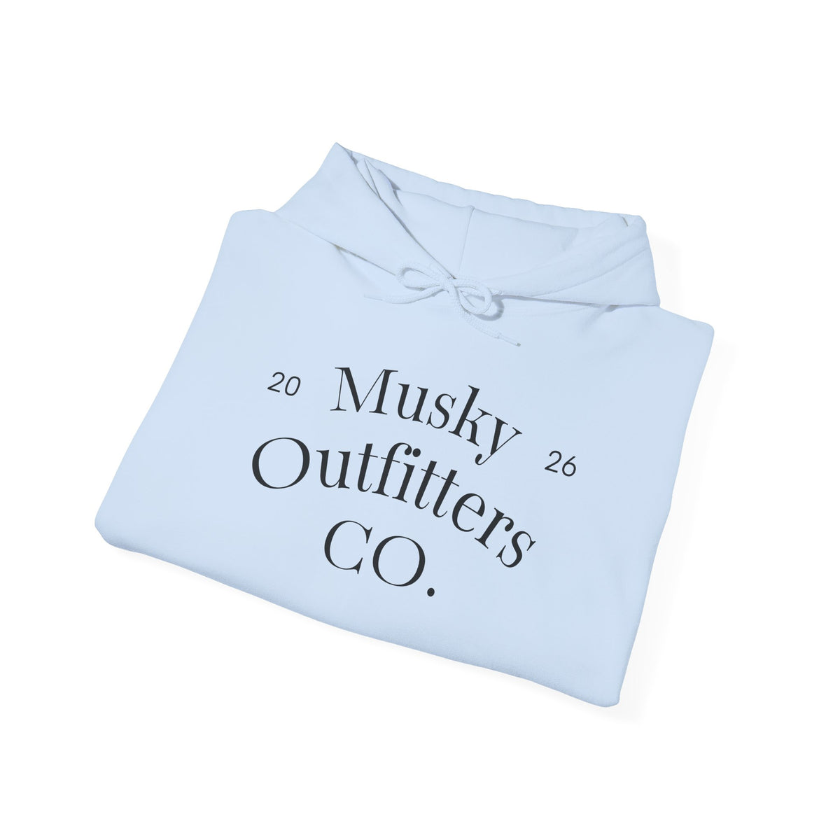 Musky Outfitters Co. Hooded Sweatshirt – Vintage Coastal Cliffs Graphic Hoodie