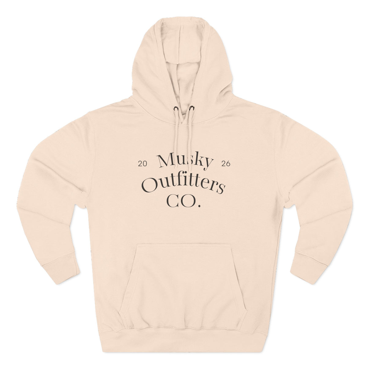 Vintage Lakeside Hoodie — Rustic Cabin Nature Graphic