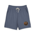 Lightweight Fleece Sweat Shorts with Retro Monogram Patch