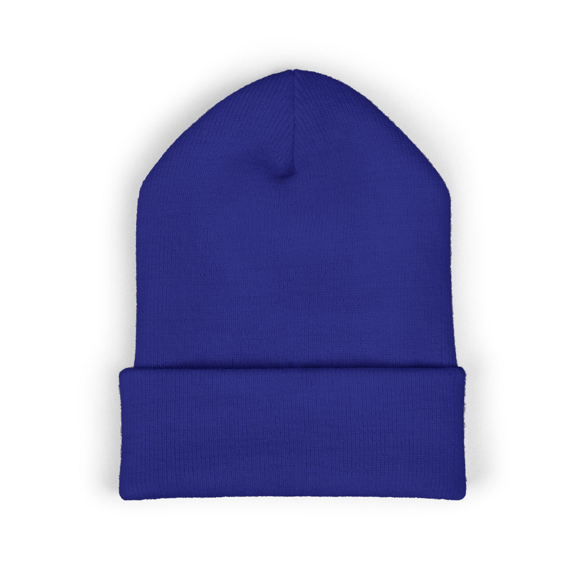 Embroidered Monogram Cuffed Beanie – Classic Knit Winter Hat
