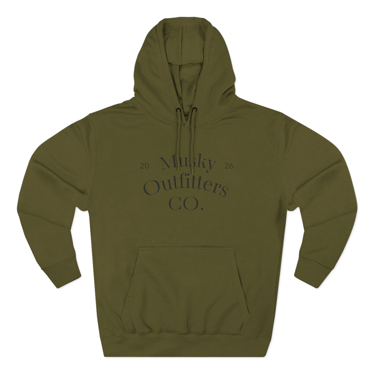 Vintage Lakeside Hoodie — Rustic Cabin Nature Graphic