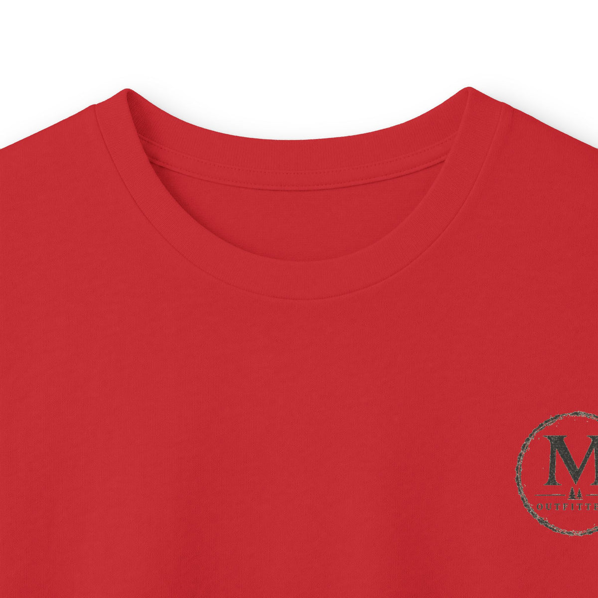 Long Sleeve Tee — Coastal Cabin Landscape Back Print