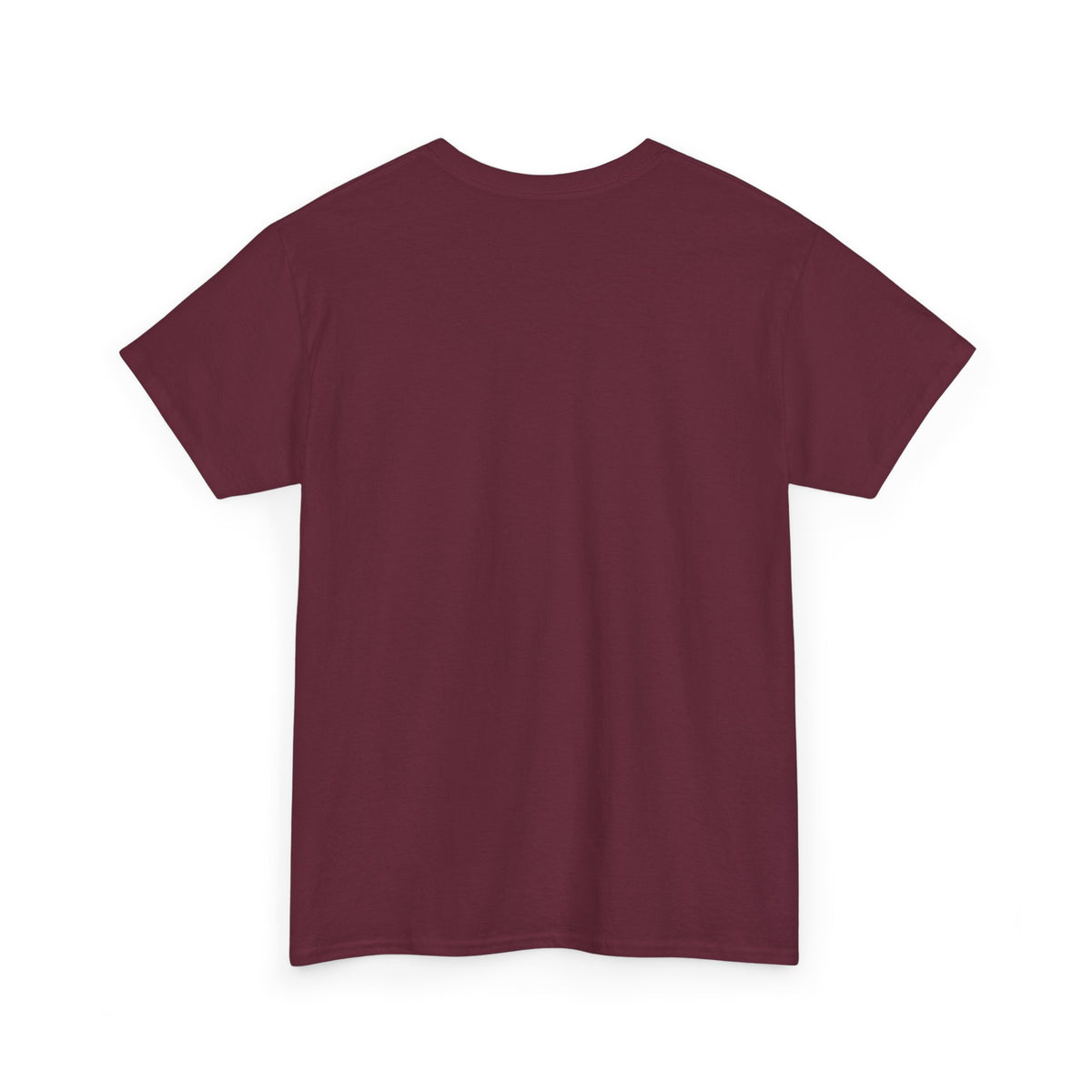 Minimal Monogram 'M' Chest Logo Tee – Classic White Cotton Shirt