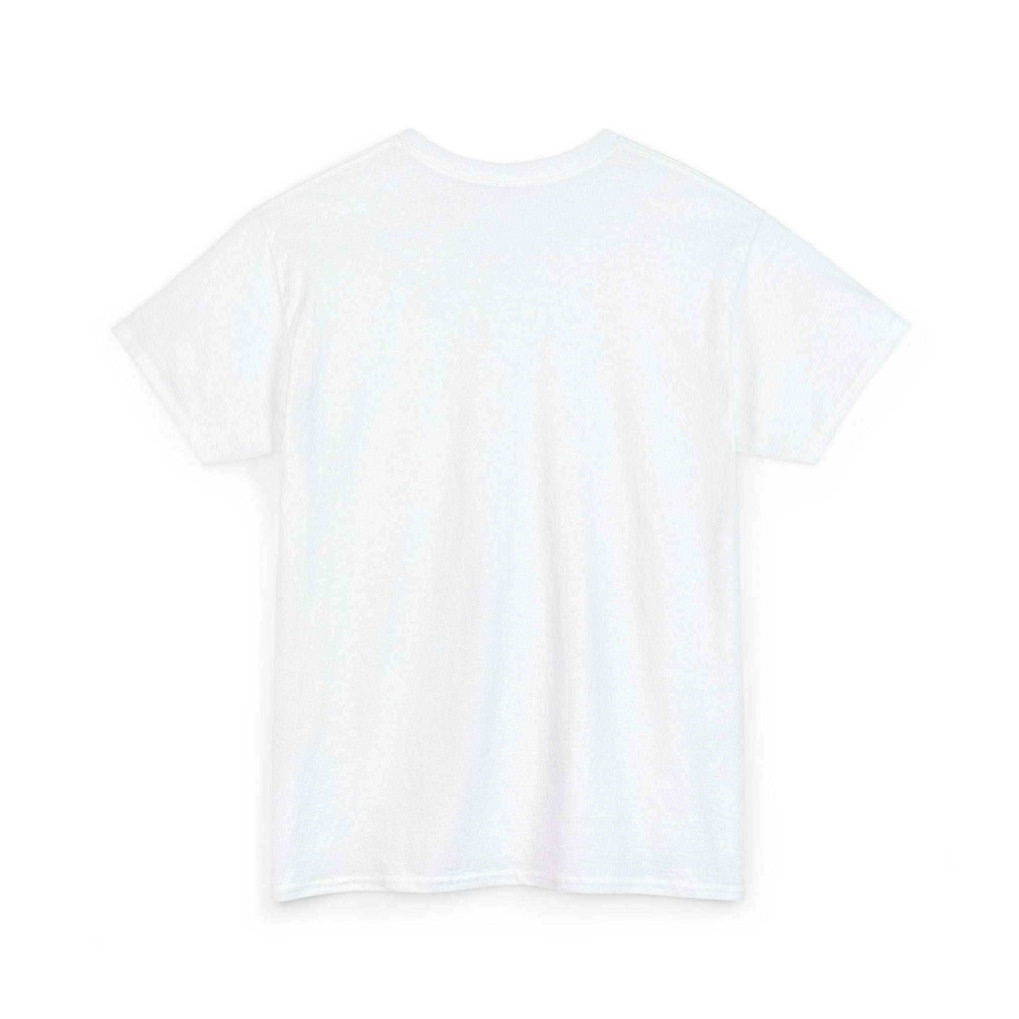 Minimal Monogram 'M' Chest Logo Tee – Classic White Cotton Shirt
