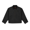 Duck Cloth Work Jacket — Durable Black Carpenter/Utility Jacket