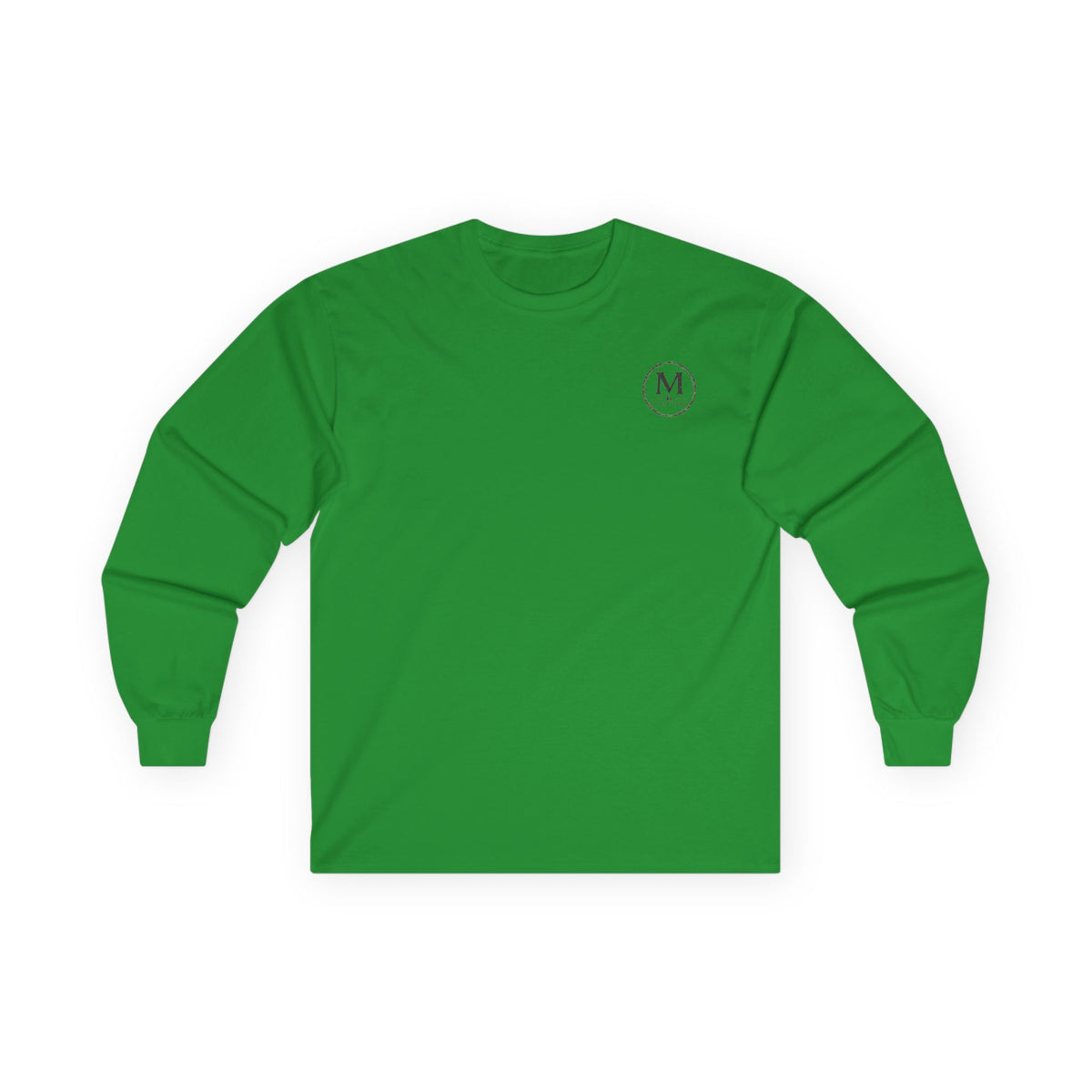 Long Sleeve Tee — Coastal Cabin Landscape Back Print