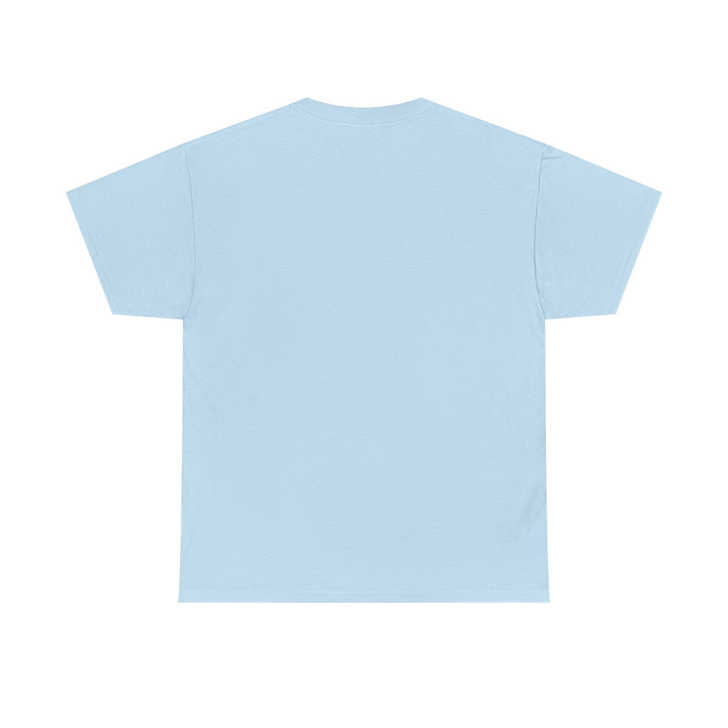 Minimal Monogram 'M' Chest Logo Tee – Classic White Cotton Shirt