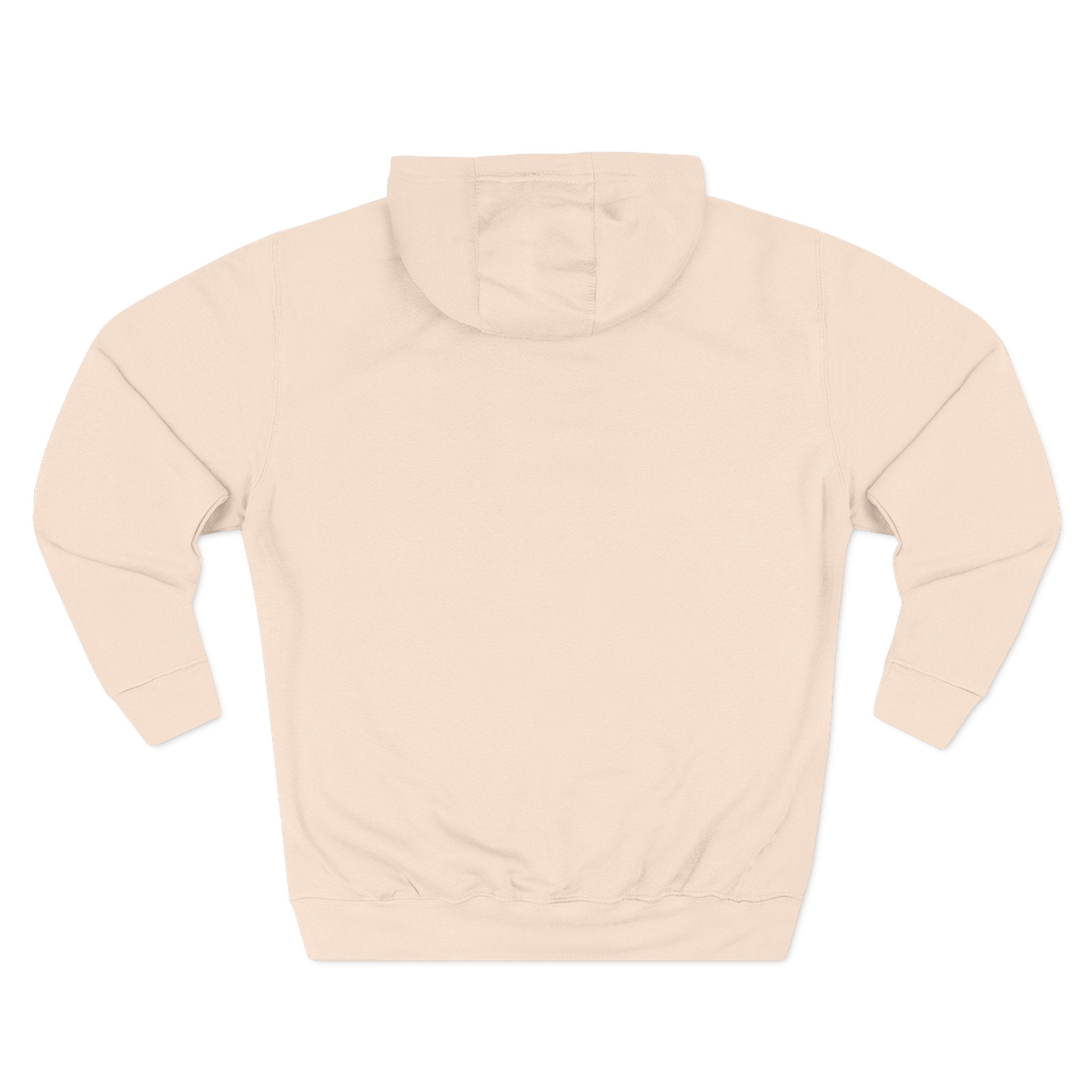 Monogram M Circle Hoodie — Minimalist Initials Fleece Pullover