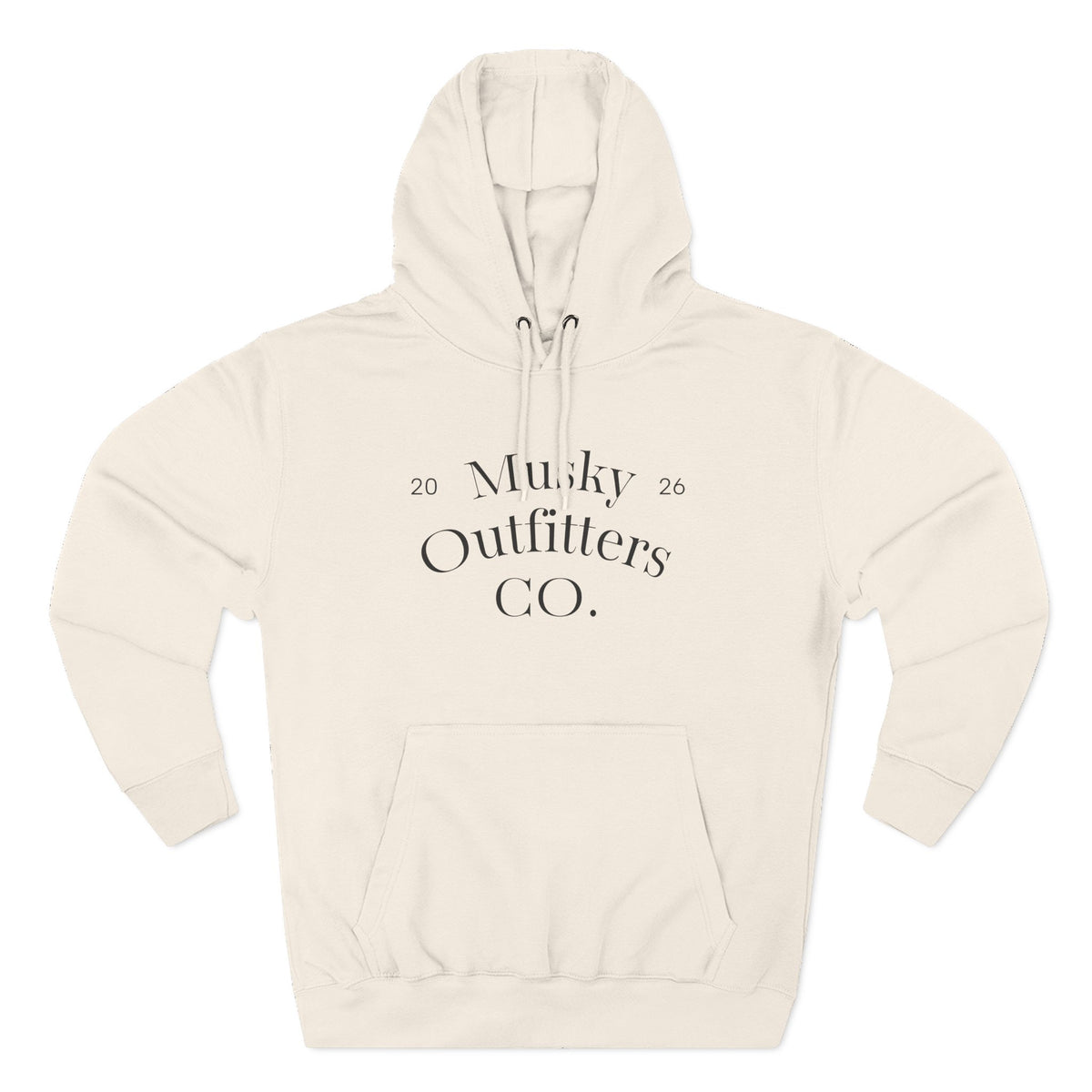 Vintage Lakeside Hoodie — Rustic Cabin Nature Graphic