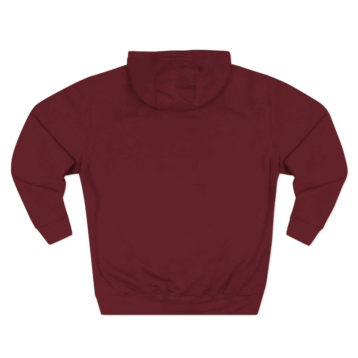 Monogram M Circle Hoodie — Minimalist Initials Fleece Pullover