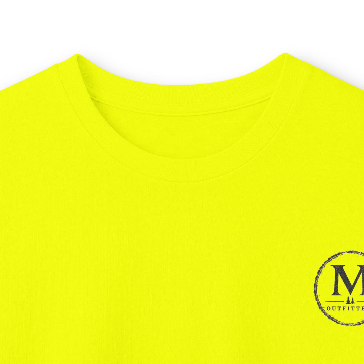 Long Sleeve Tee — Coastal Cabin Landscape Back Print
