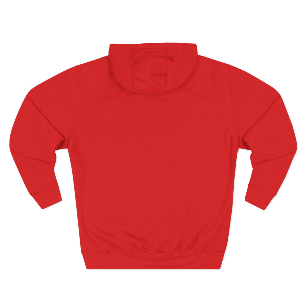 Monogram M Circle Hoodie — Minimalist Initials Fleece Pullover