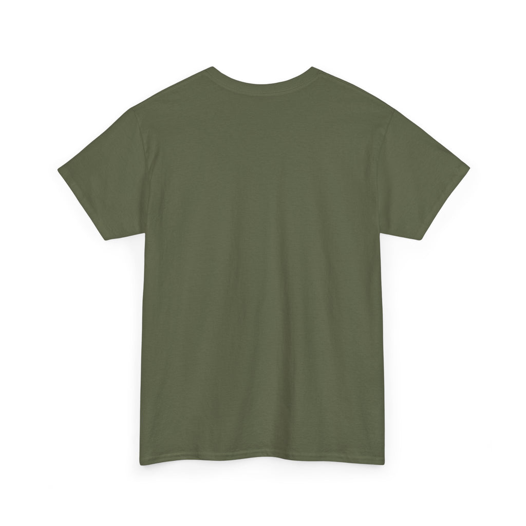 Minimalist Monogram Tee — Small Chest "M" Logo Cotton T‑Shirt