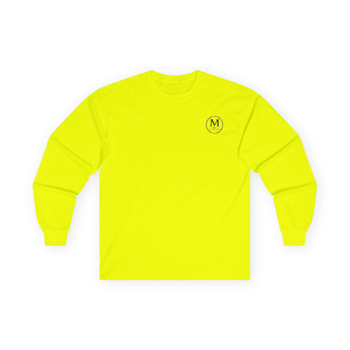 Long Sleeve Tee — Coastal Cabin Landscape Back Print