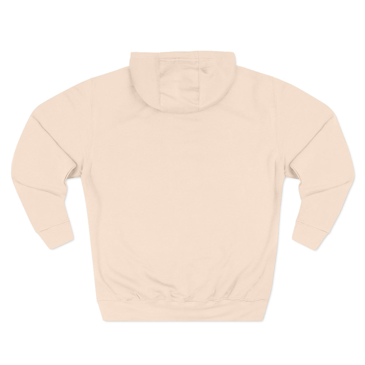 Minimal Monogram Circle Hoodie — Subtle Gold "M" Chest Logo