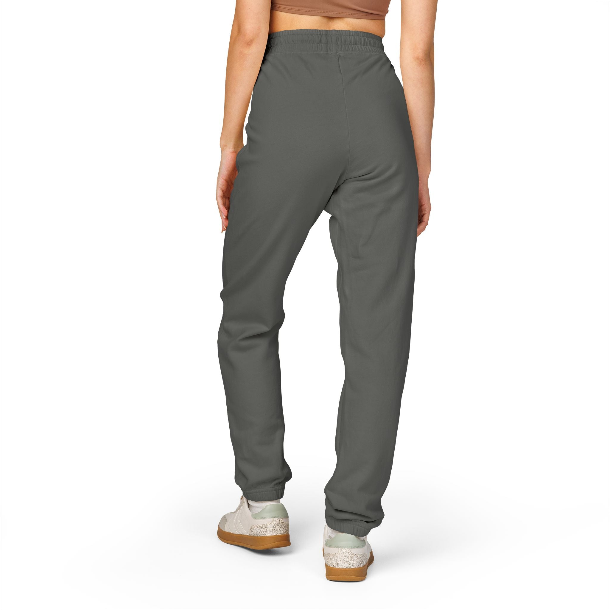 Monogram Laurel Fleece Sweatpants — Personalized 'M' Casual Joggers