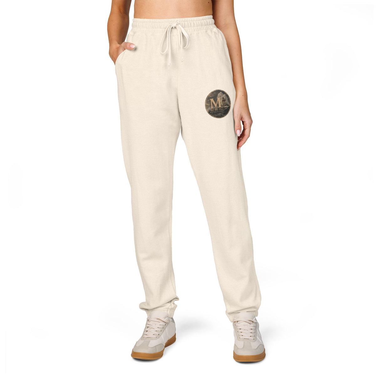Copy of Monogram Laurel Fleece Sweatpants — Personalized 'M' Casual Joggers