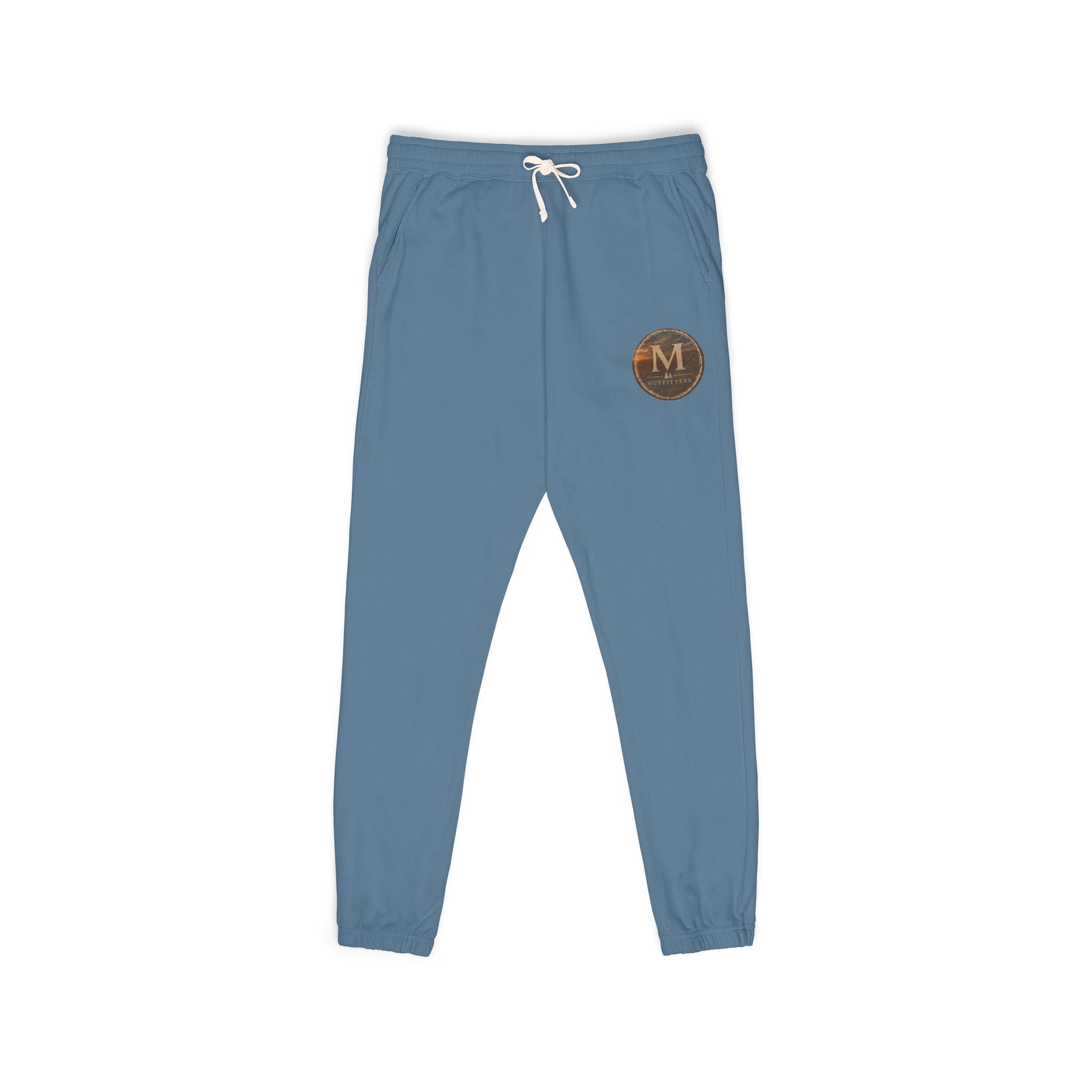 Monogram Laurel Fleece Sweatpants — Personalized 'M' Casual Joggers