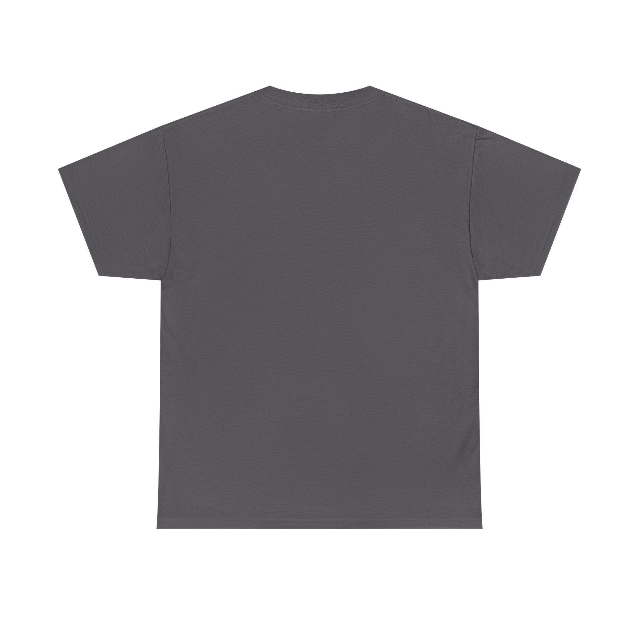 Minimal Monogram 'M' Chest Logo Tee – Classic White Cotton Shirt