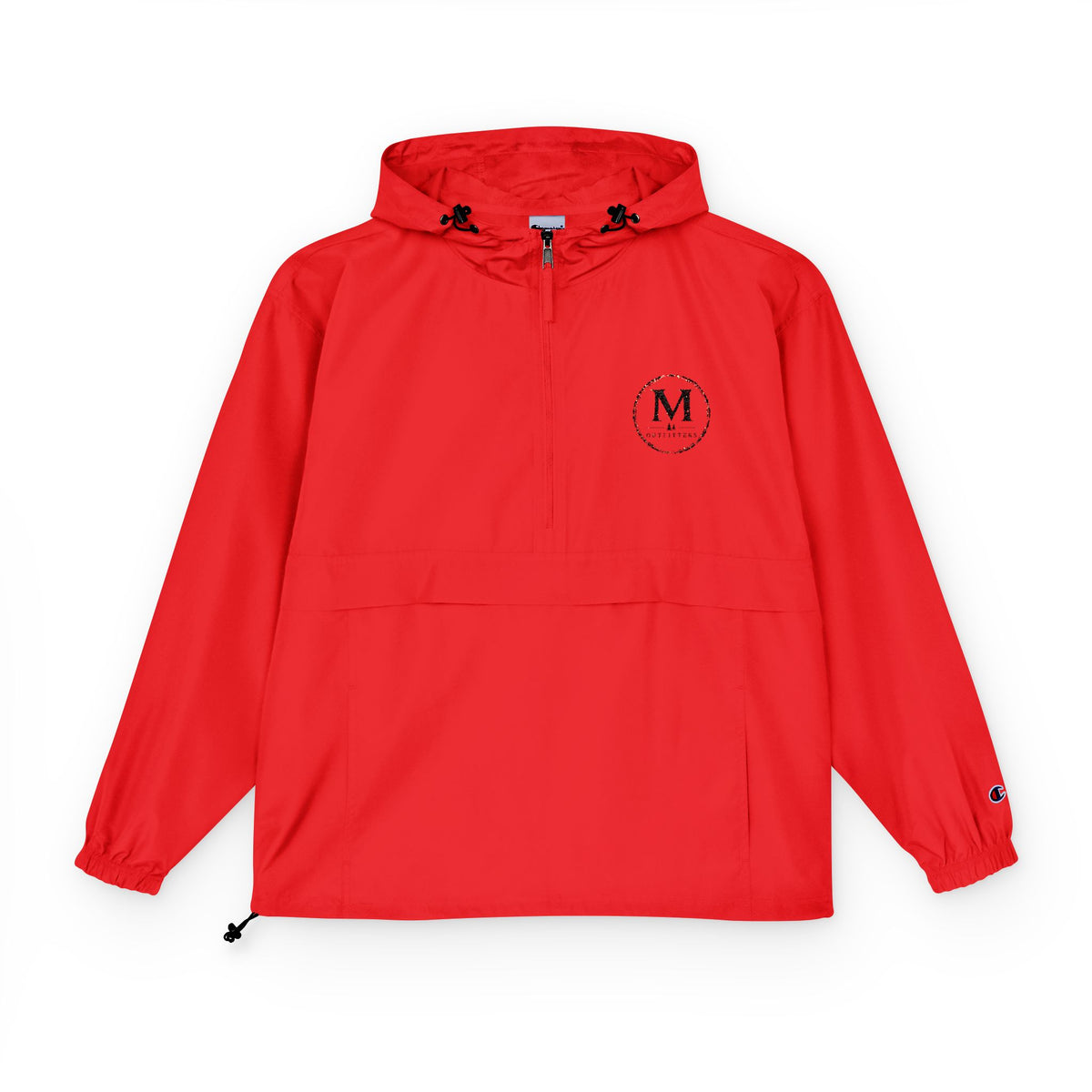 Embroidered M Monogram Packable Anorak Jacket