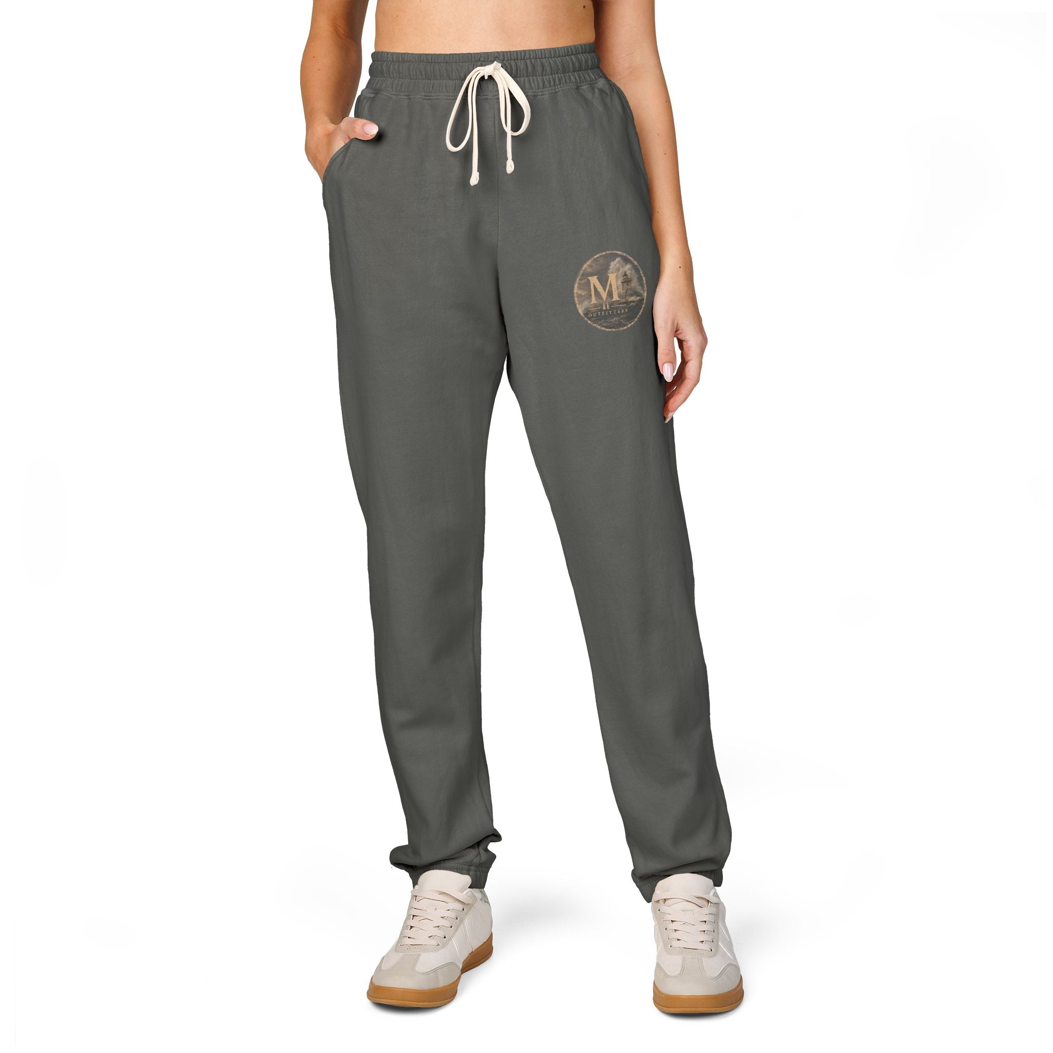 Copy of Monogram Laurel Fleece Sweatpants — Personalized 'M' Casual Joggers