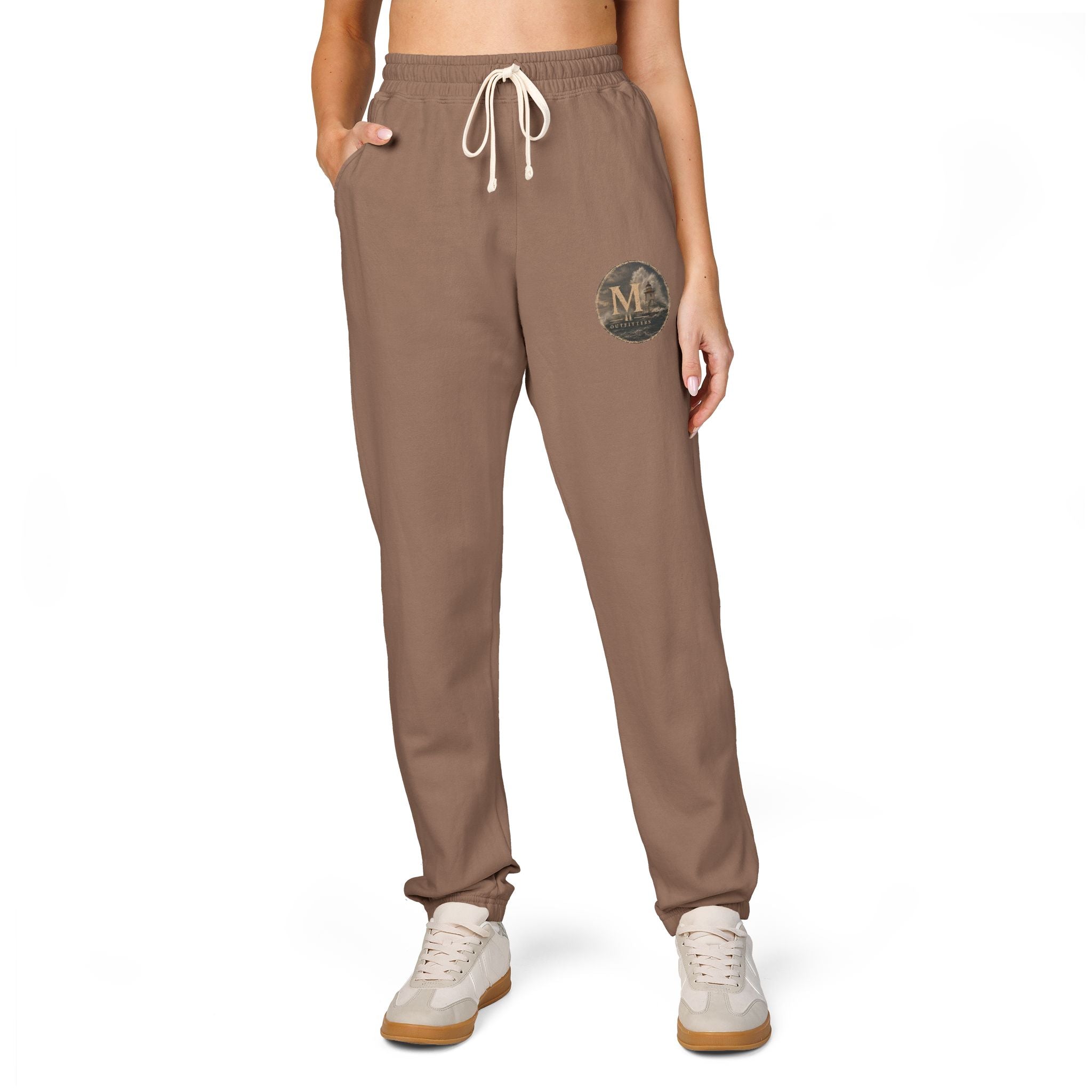 Copy of Monogram Laurel Fleece Sweatpants — Personalized 'M' Casual Joggers