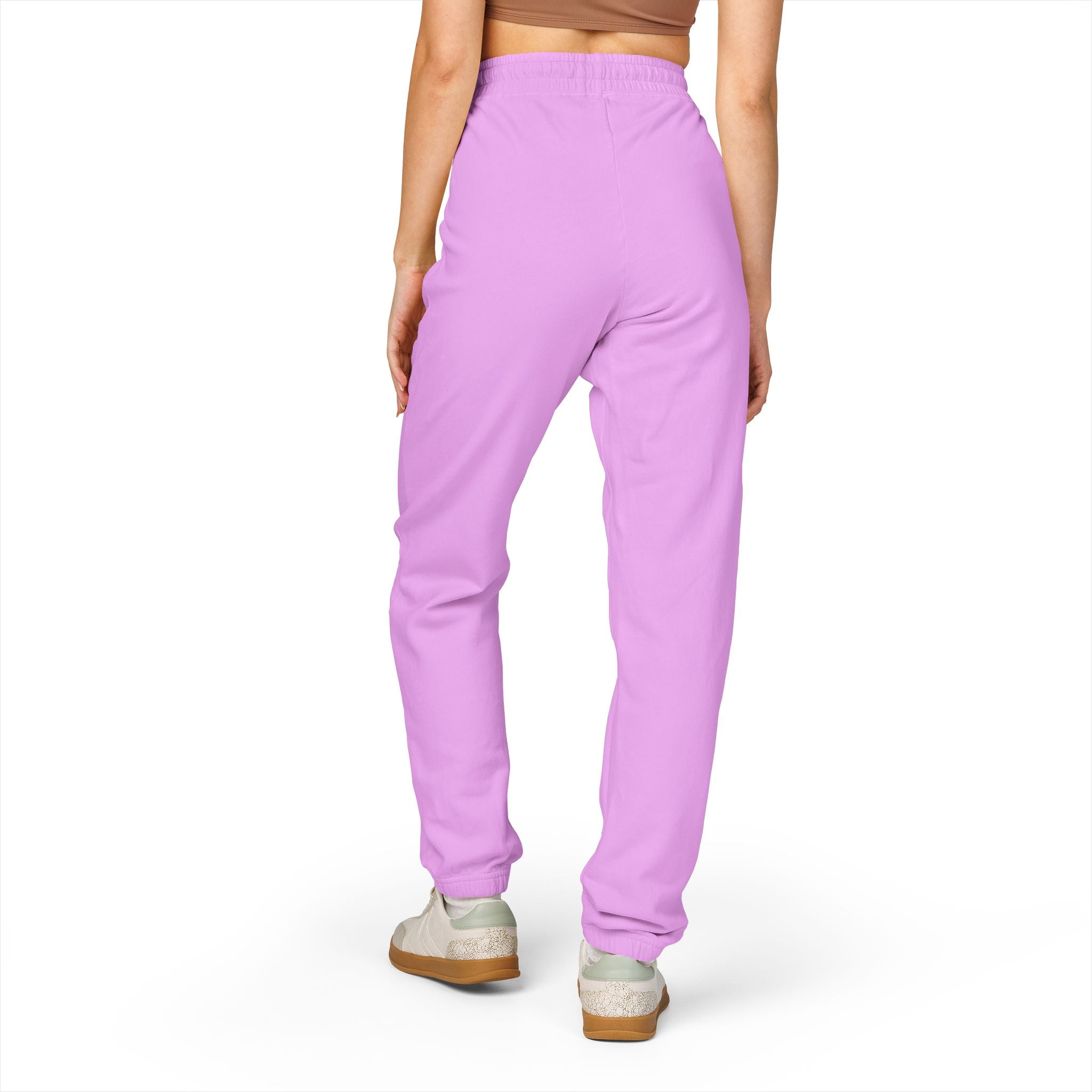 Monogram Laurel Fleece Sweatpants — Personalized 'M' Casual Joggers