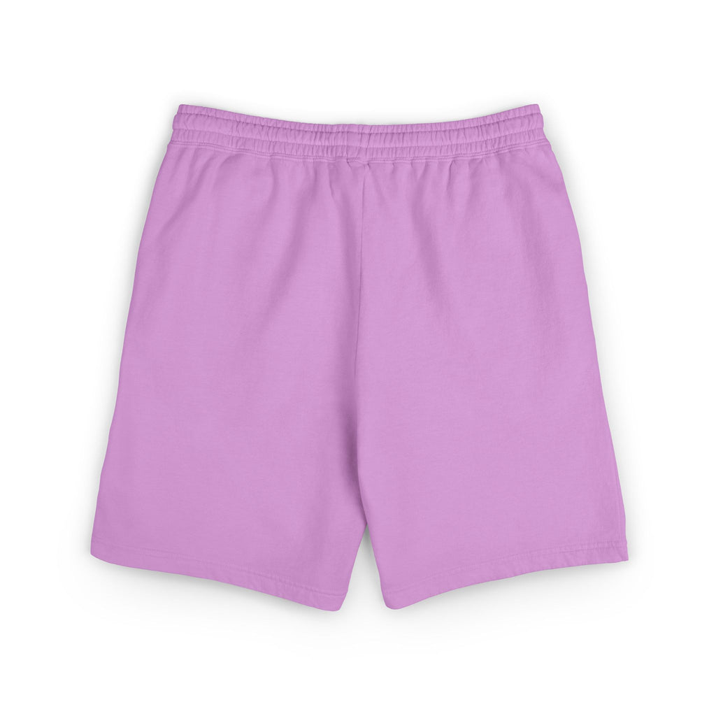 Lightweight Fleece Sweat Shorts with Retro Monogram Patch