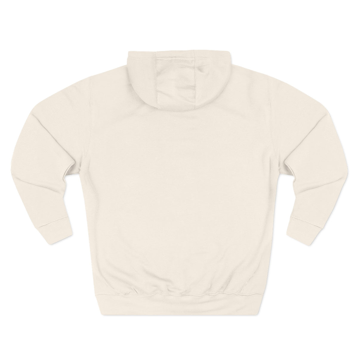 Monogram M Circle Hoodie — Minimalist Initials Fleece Pullover