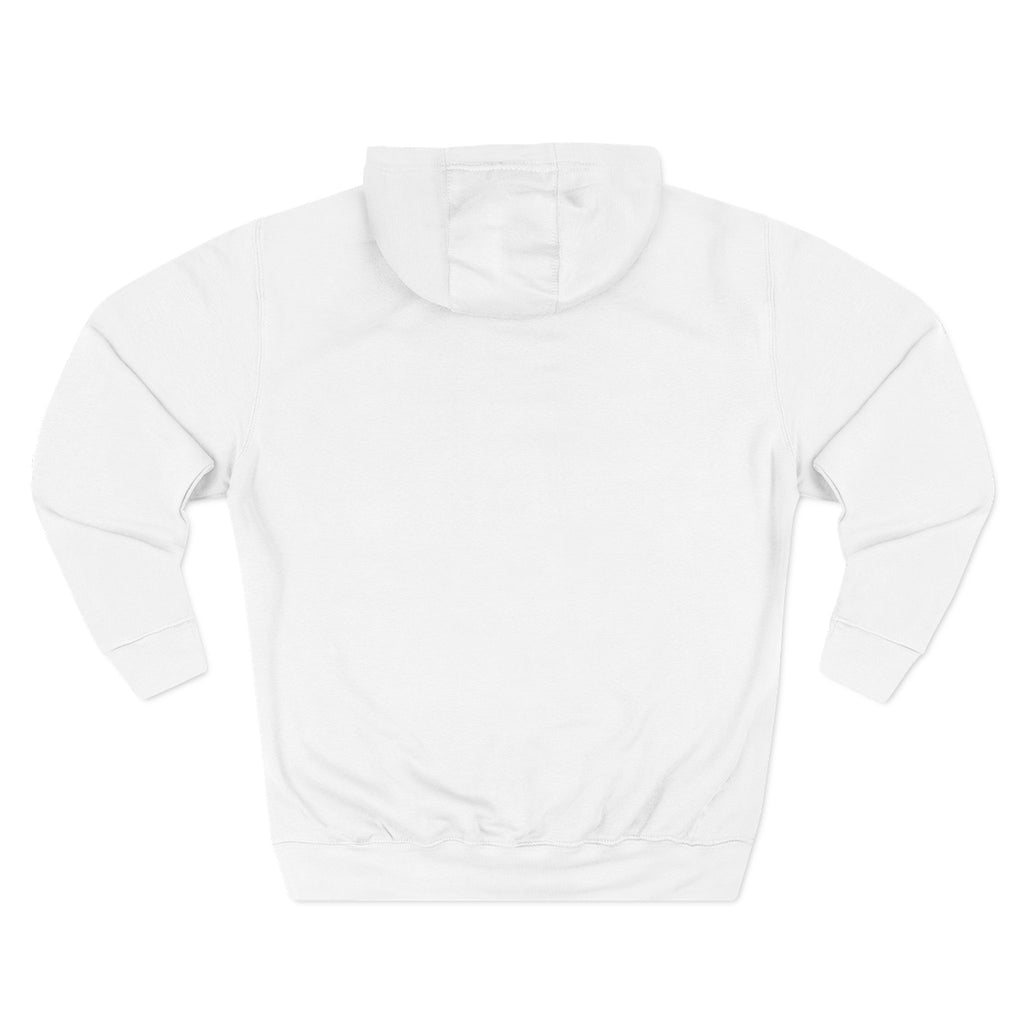 Monogram M Circle Hoodie — Minimalist Initials Fleece Pullover