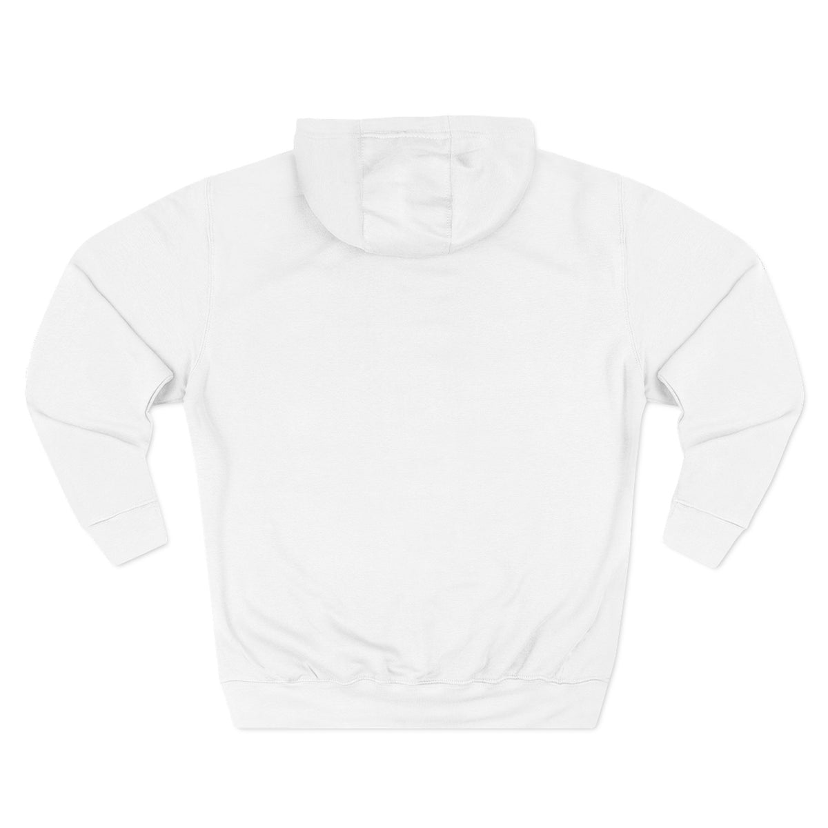 Monogram M Circle Hoodie — Minimalist Initials Fleece Pullover