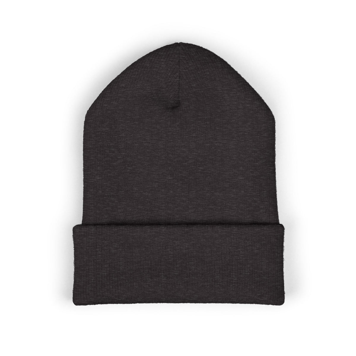 Embroidered Monogram Cuffed Beanie – Classic Knit Winter Hat