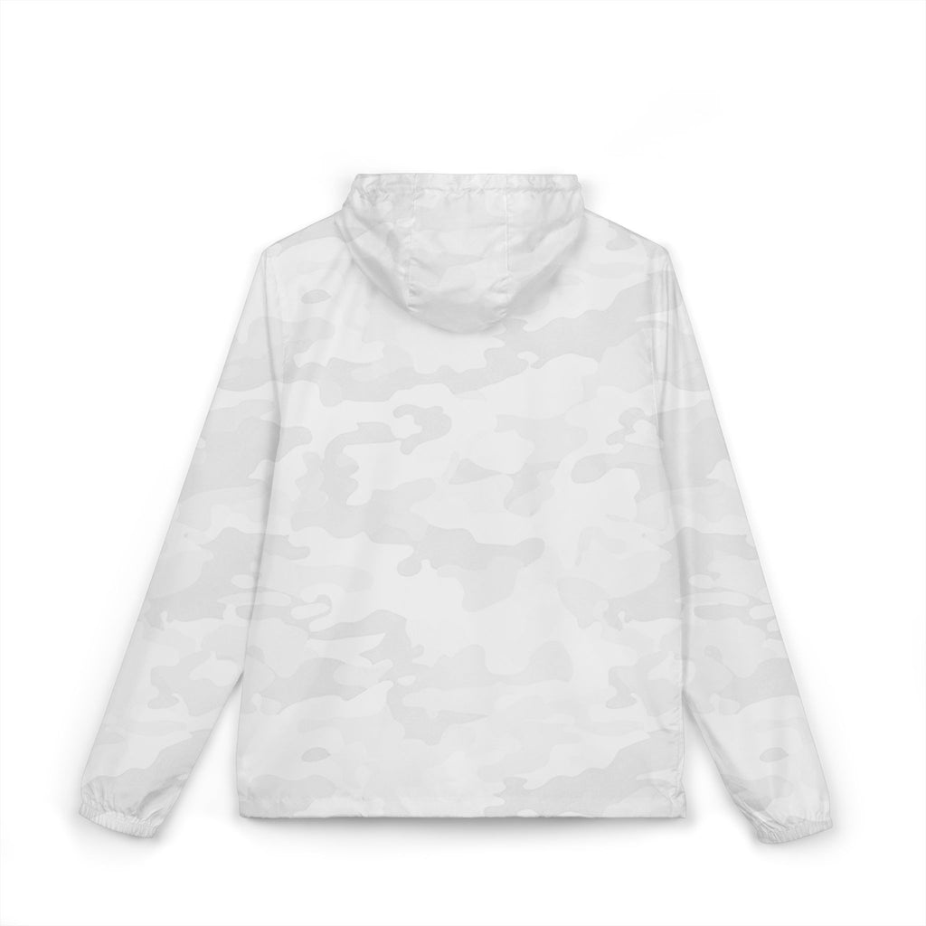 America's Midwest Windbreaker Jacket — Camo Full-Zip Hooded Windbreaker