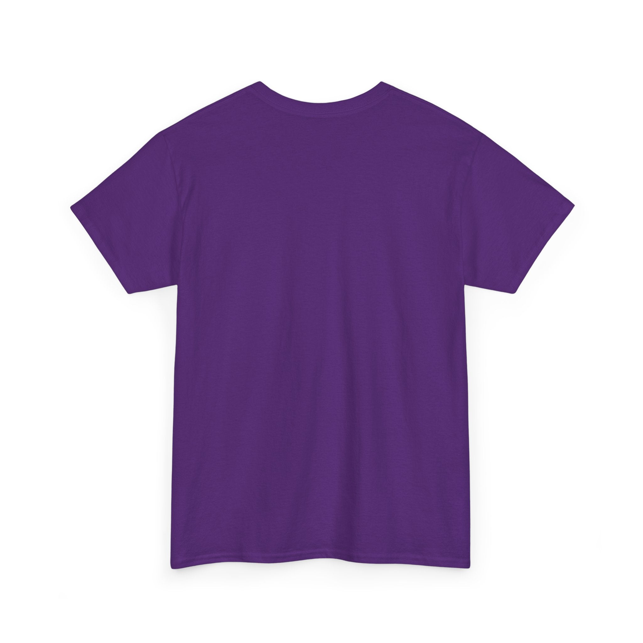 Minimal Monogram 'M' Chest Logo Tee – Classic White Cotton Shirt