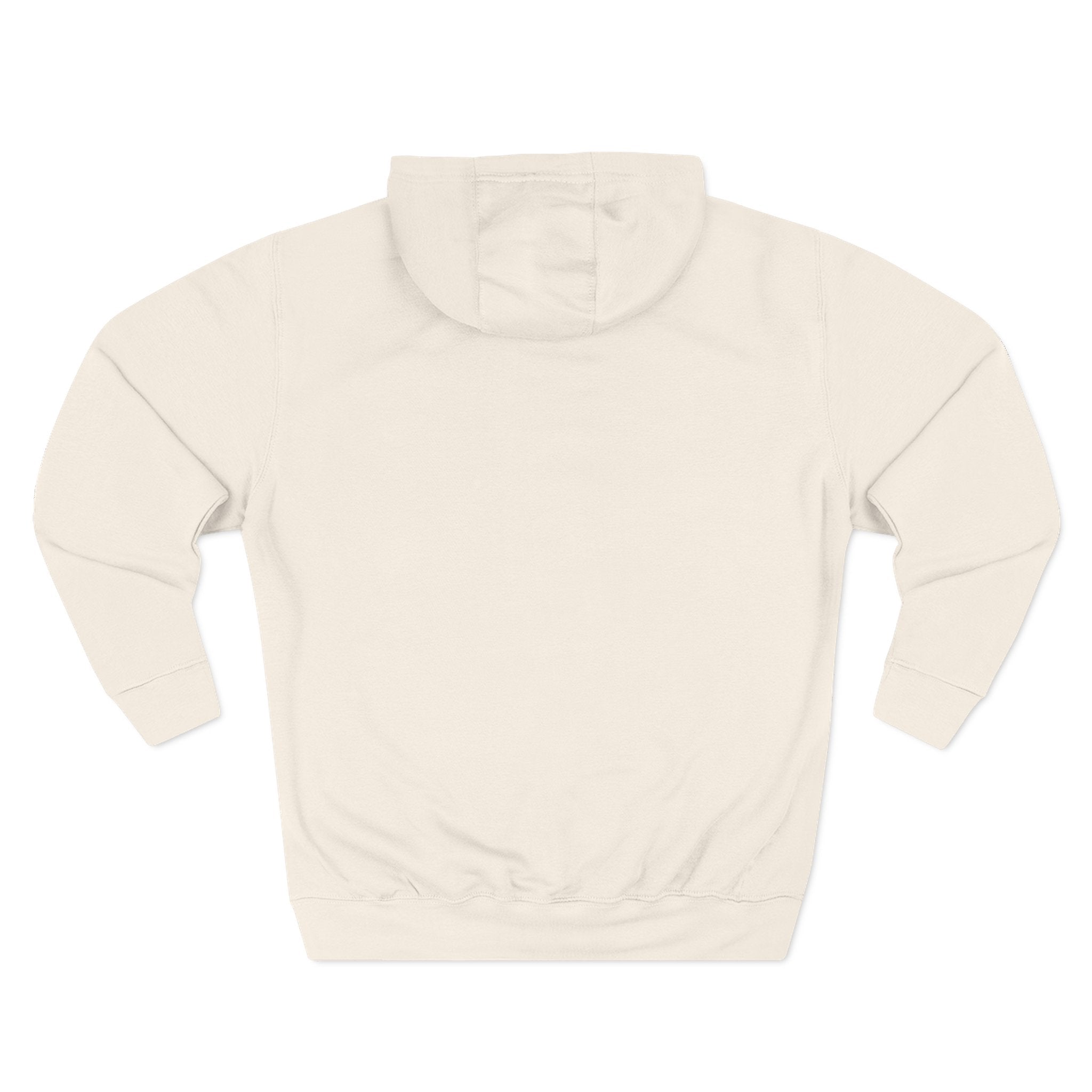 Minimal Monogram Circle Hoodie — Subtle Gold "M" Chest Logo